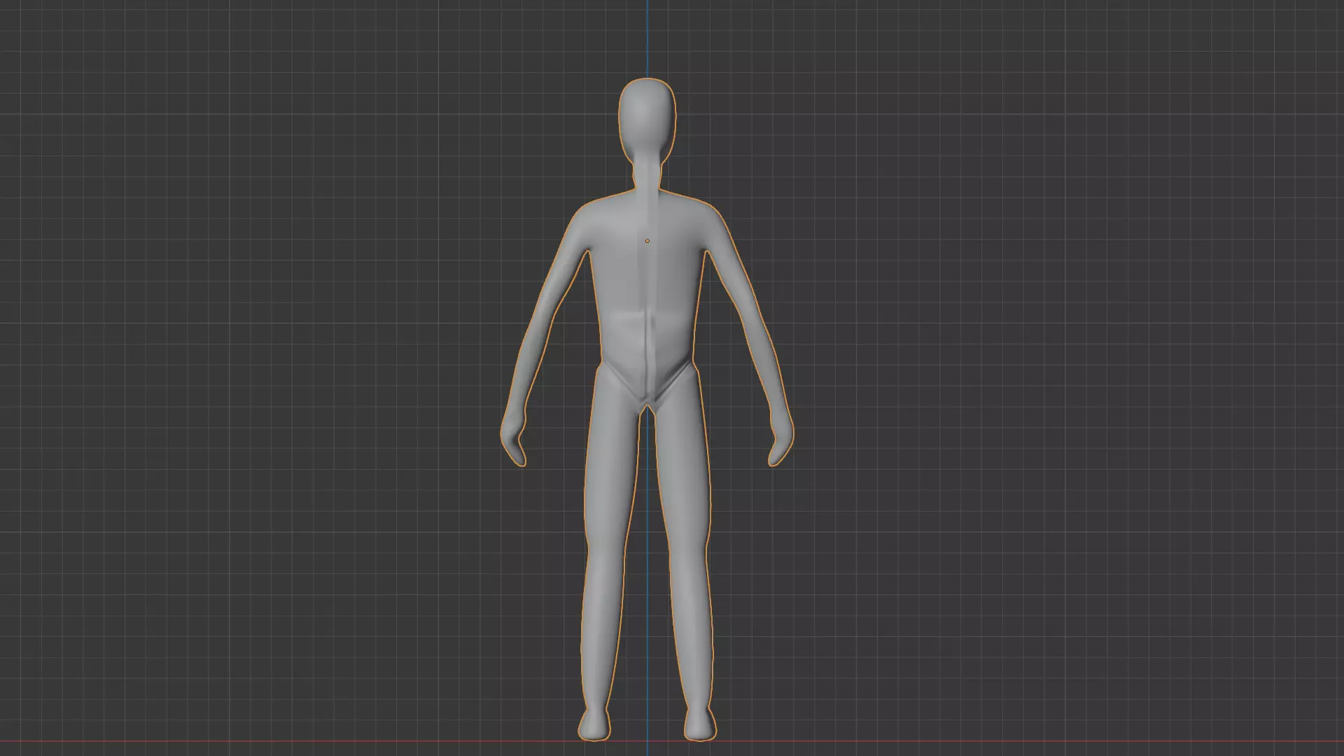 FULL HUMAN BODY Free 3D model_0