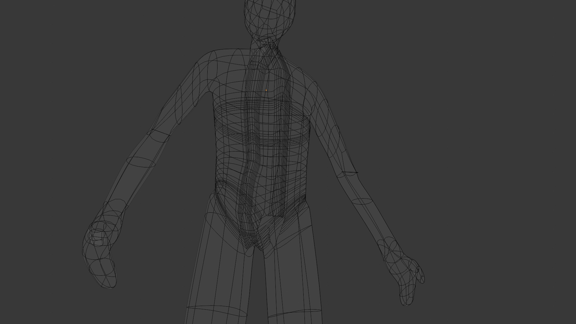 FULL HUMAN BODY Free 3D model_7