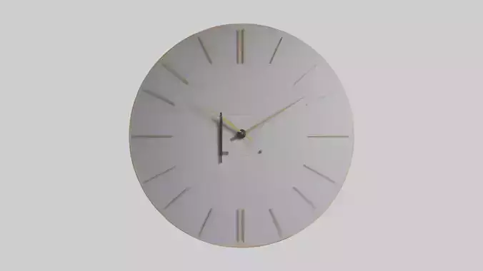 Minimal Design Wall Clock model