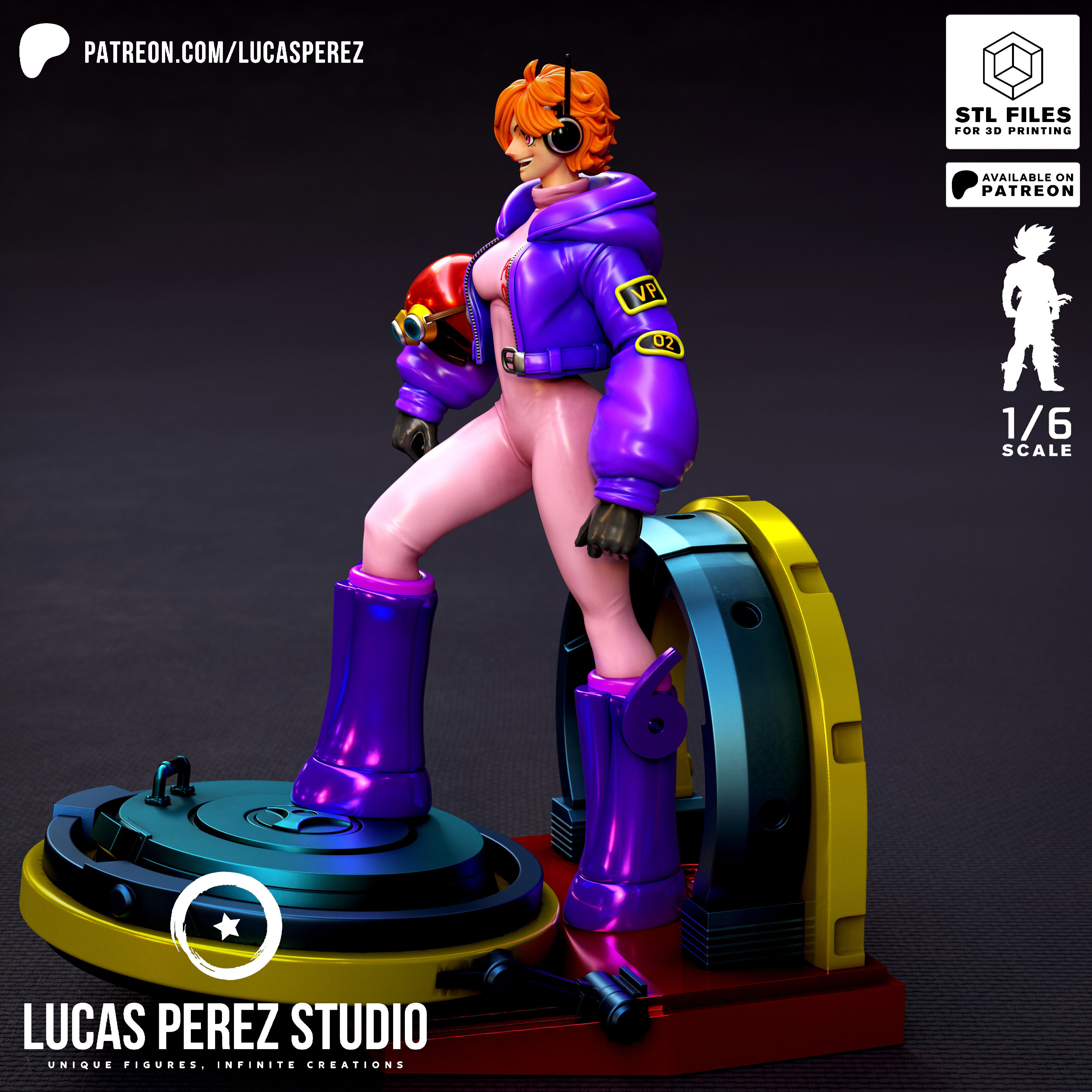 LILITH VEGAPUNK 3D print model_23
