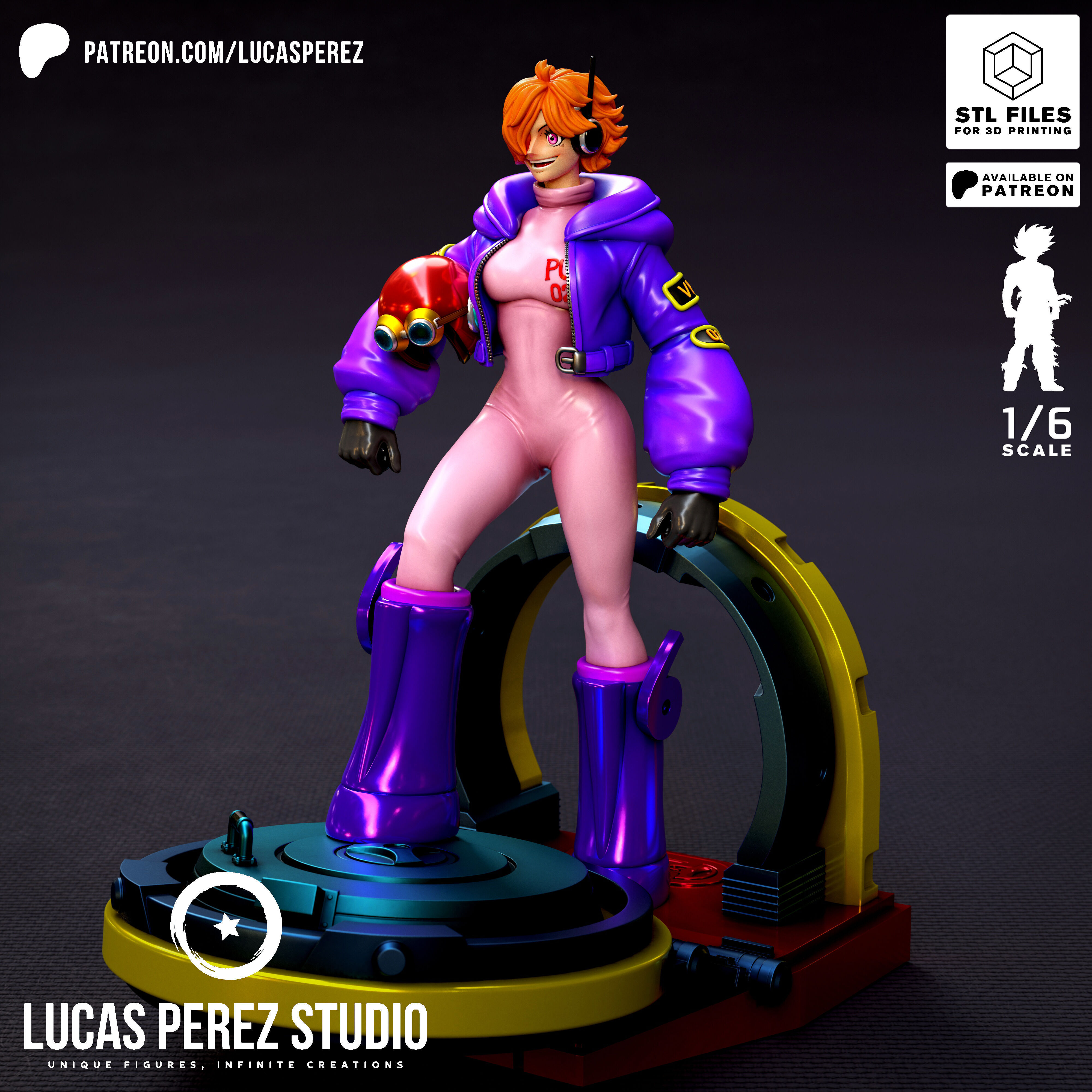 LILITH VEGAPUNK 3D print model_24