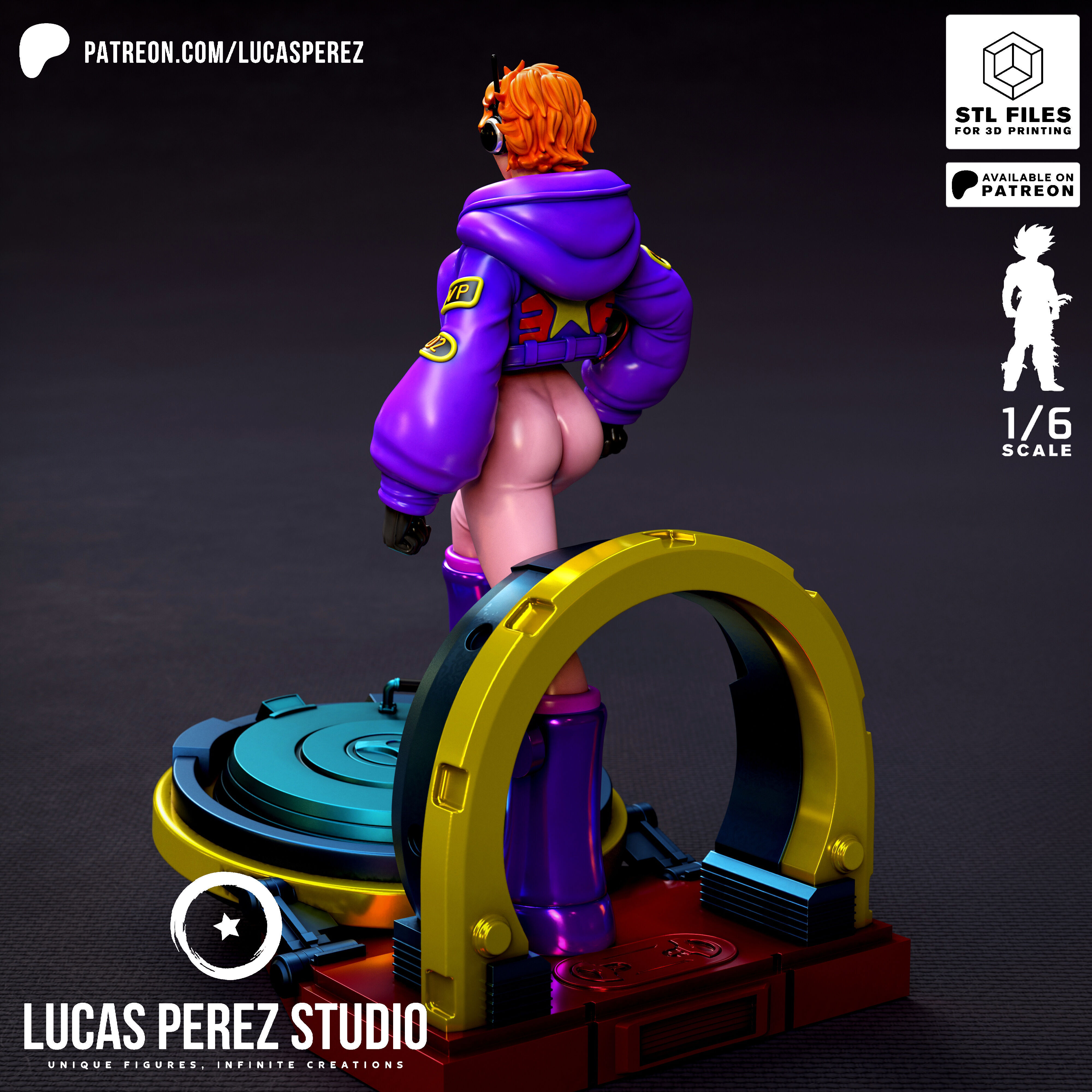 LILITH VEGAPUNK 3D print model_21