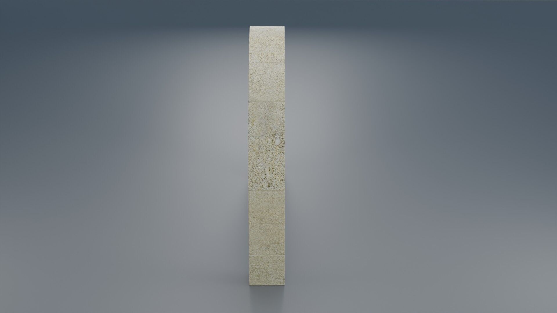 Roman Gate 3D model_2