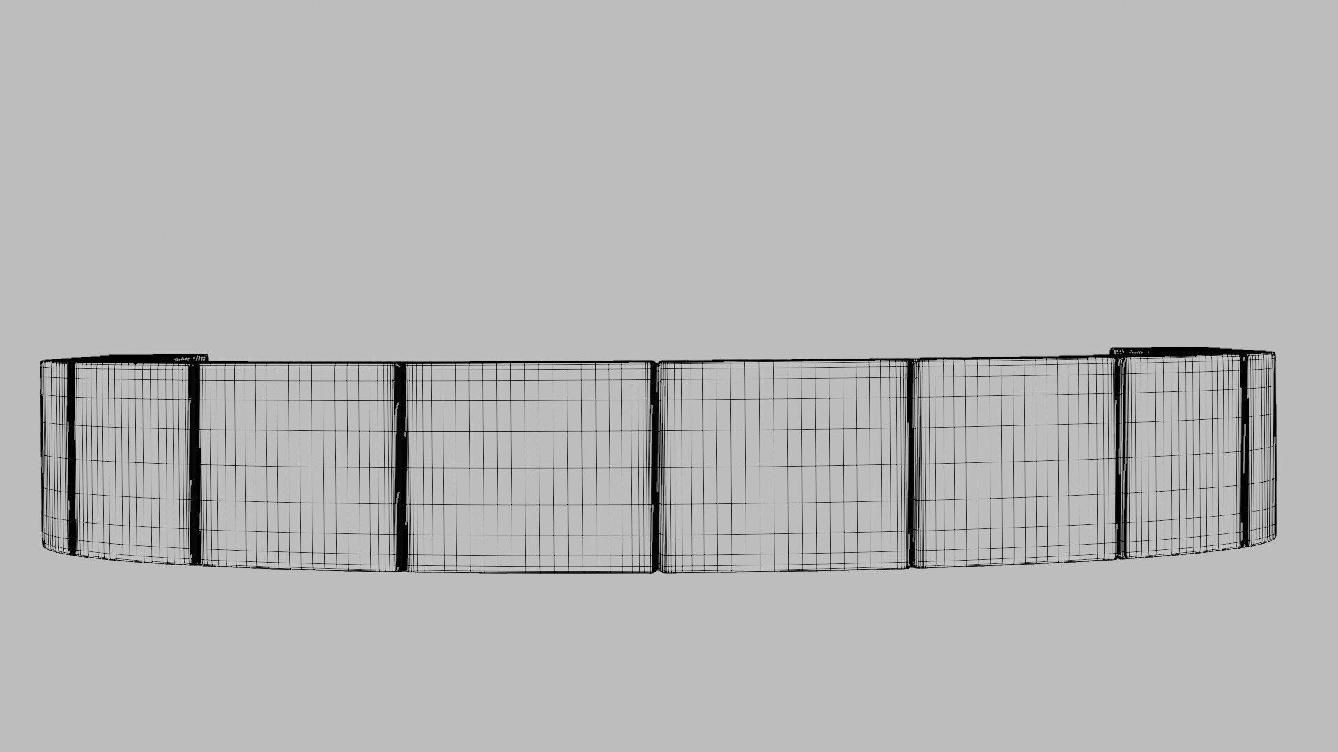 Roman Gate 3D model_8