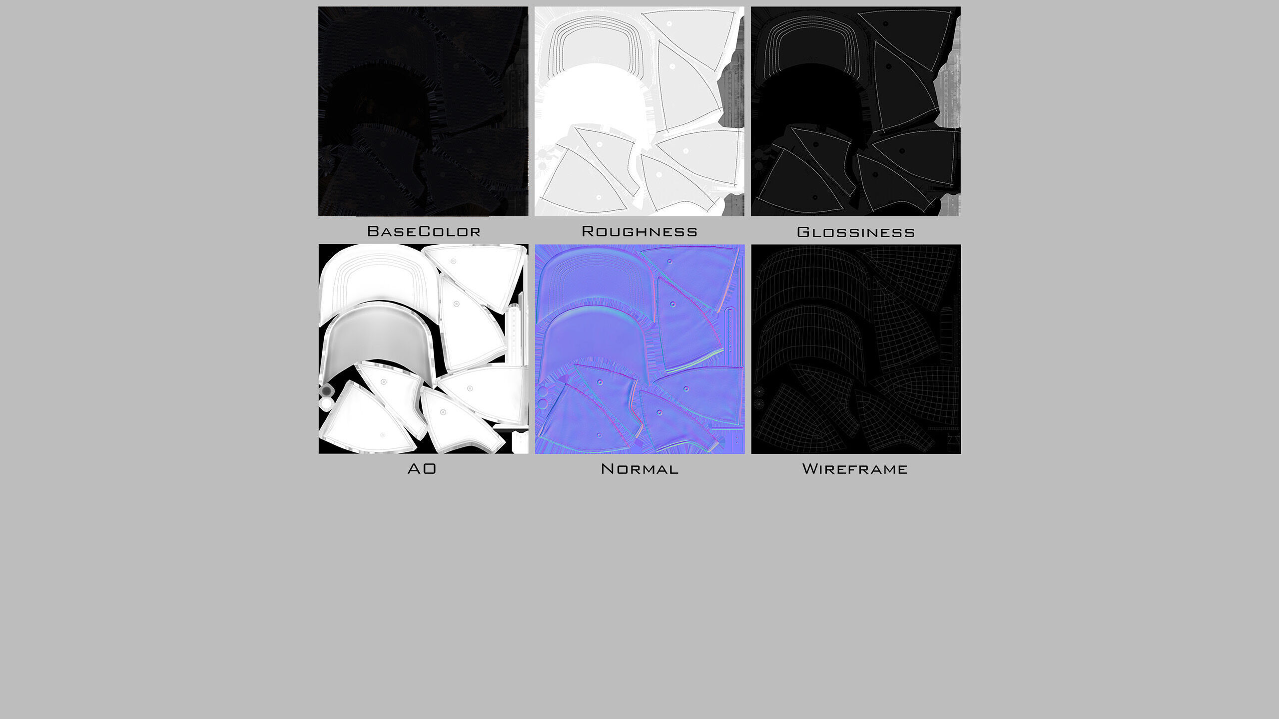 Female Soldier Low-poly 3D model_41