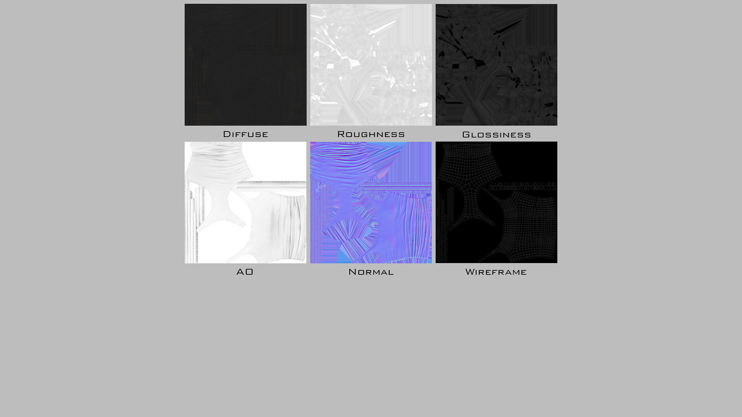 Female Soldier Low-poly 3D model_39