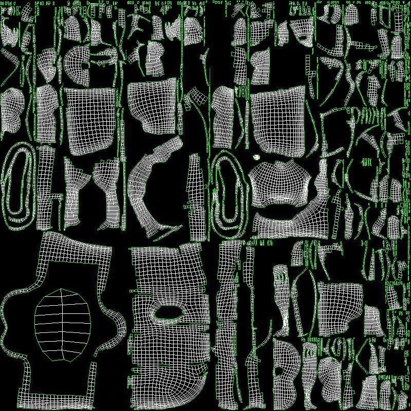 Crepes With Strawberry Cream Toppings Low-poly 3D model_23