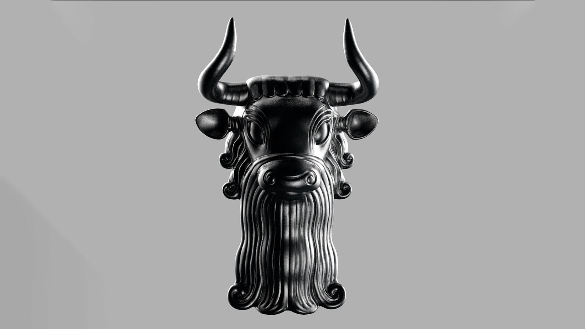 Bull Mask  -  3D Sculpting 3D print model_9