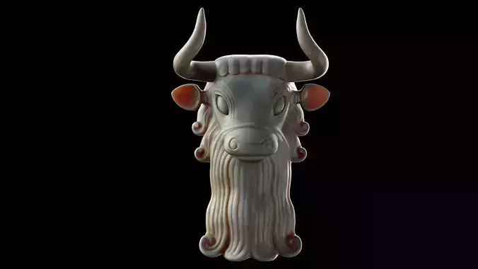 Bull Mask  -  3D Sculpting