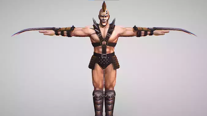 Club - Fist Of The North Star - Legends Rwvive Low-poly 3D model