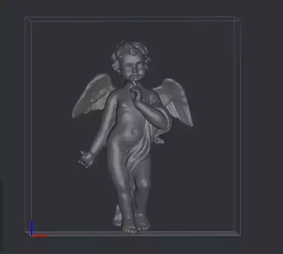 Angel Figure statue 3D print model