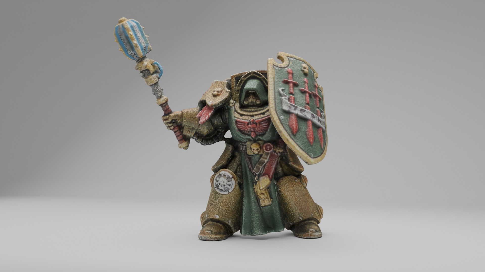 Warrior of the Imperium A Detailed 3D Model for Tabletop Gaming 3D print model_1