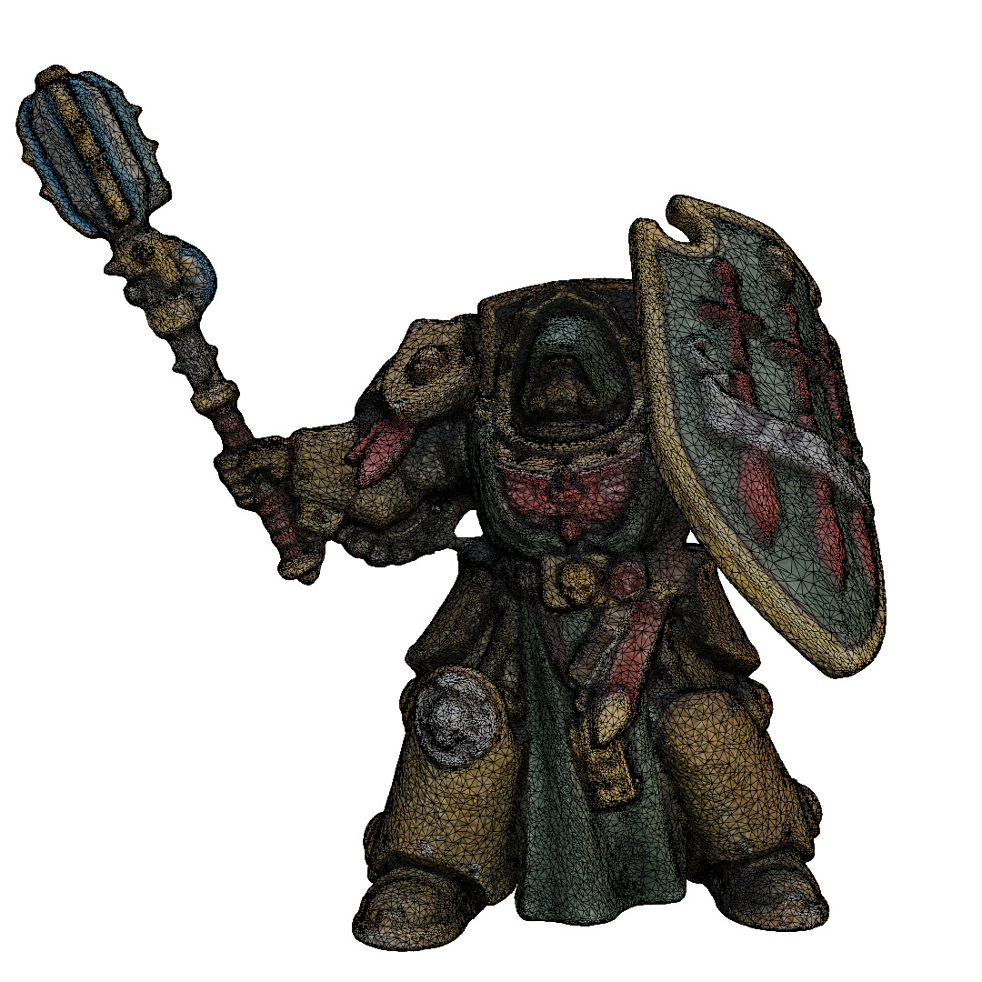 Warrior of the Imperium A Detailed 3D Model for Tabletop Gaming 3D print model_3