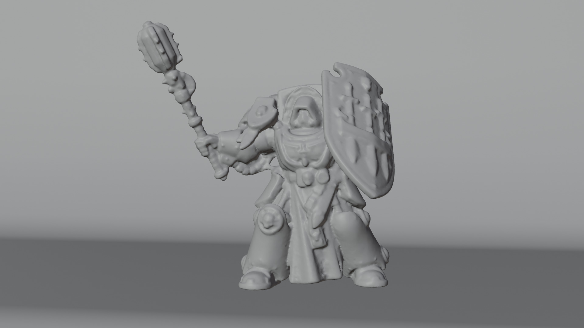 Warrior of the Imperium A Detailed 3D Model for Tabletop Gaming 3D print model_5