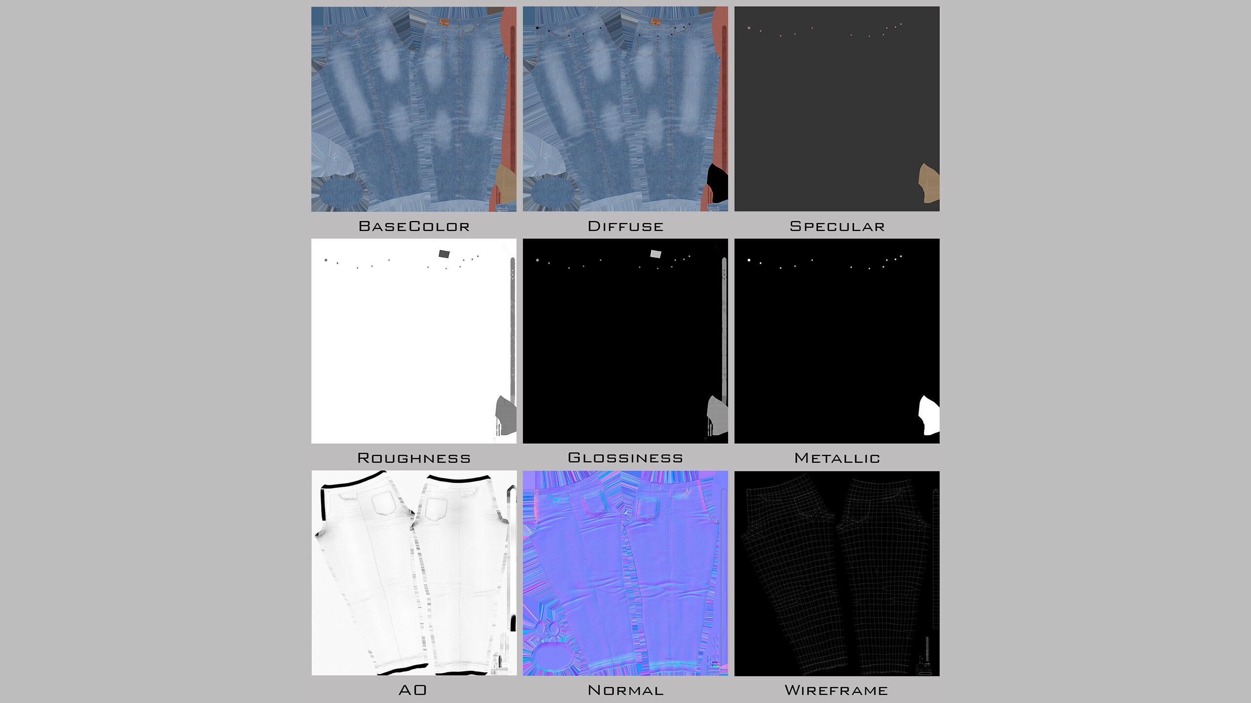 Female Soldier Low-poly 3D model_36