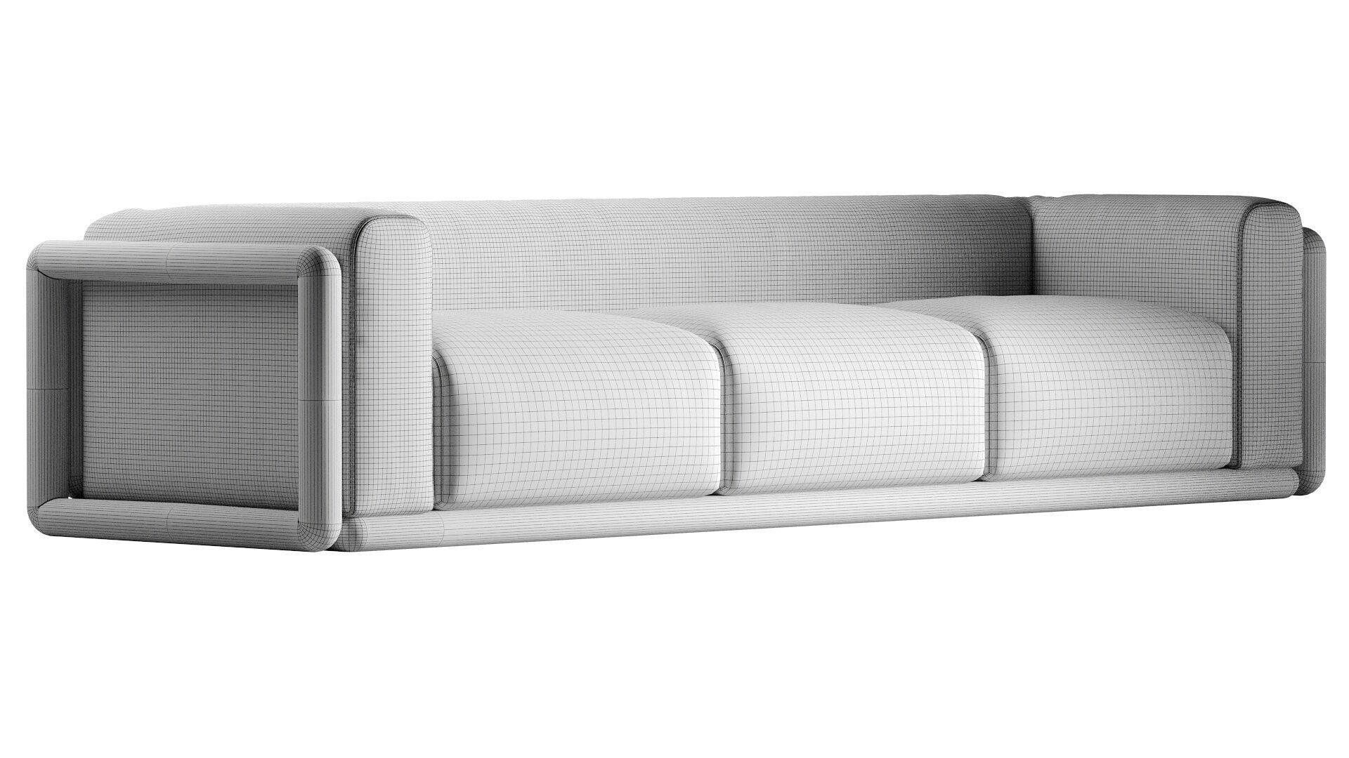 Cornaro Sofa 3D model_11