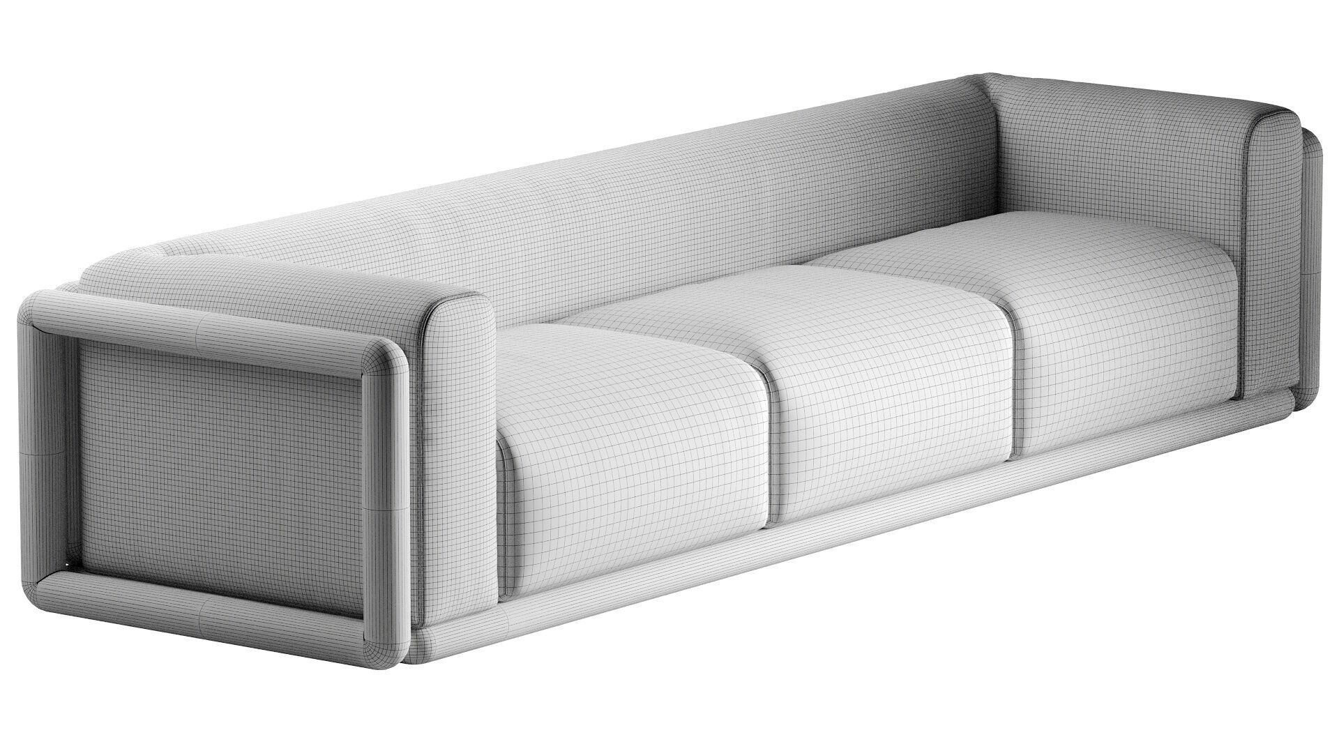 Cornaro Sofa 3D model_12