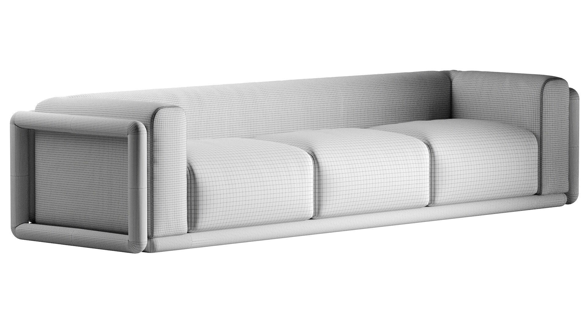 Cornaro Sofa 3D model_10