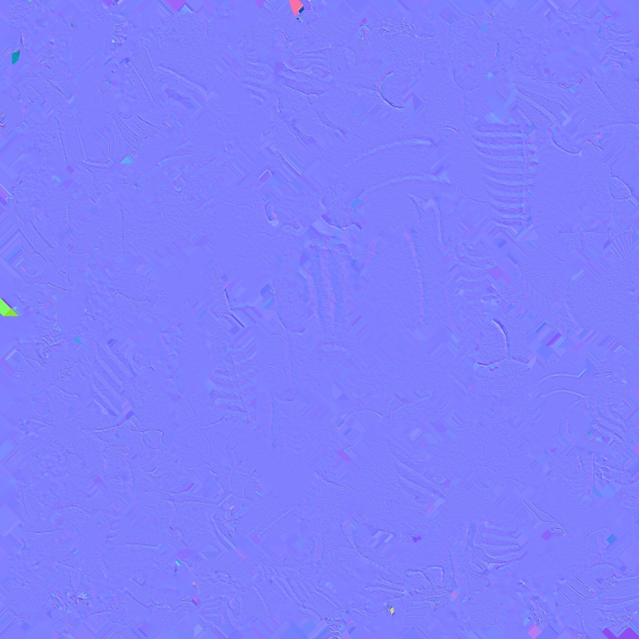 Stone Fish Sculpture -3D Model  High-Quality PBR UV Mapped 3D print model_9