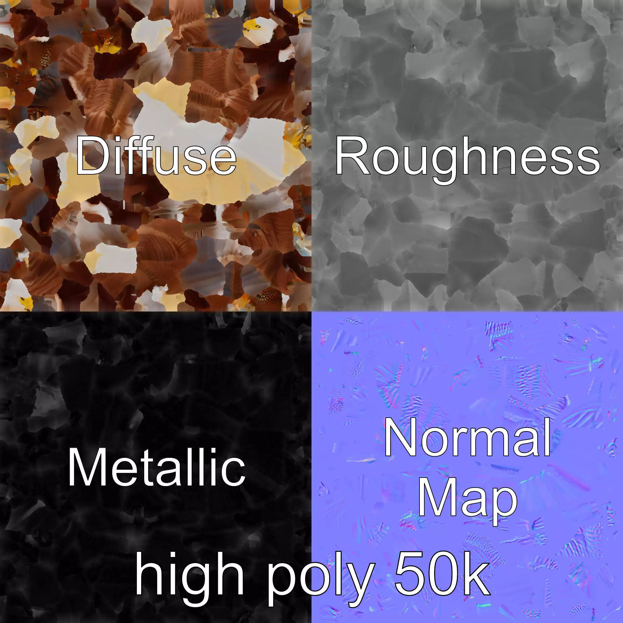 Majestic Bald Eagle 3D model pack Low-poly 3D model_0