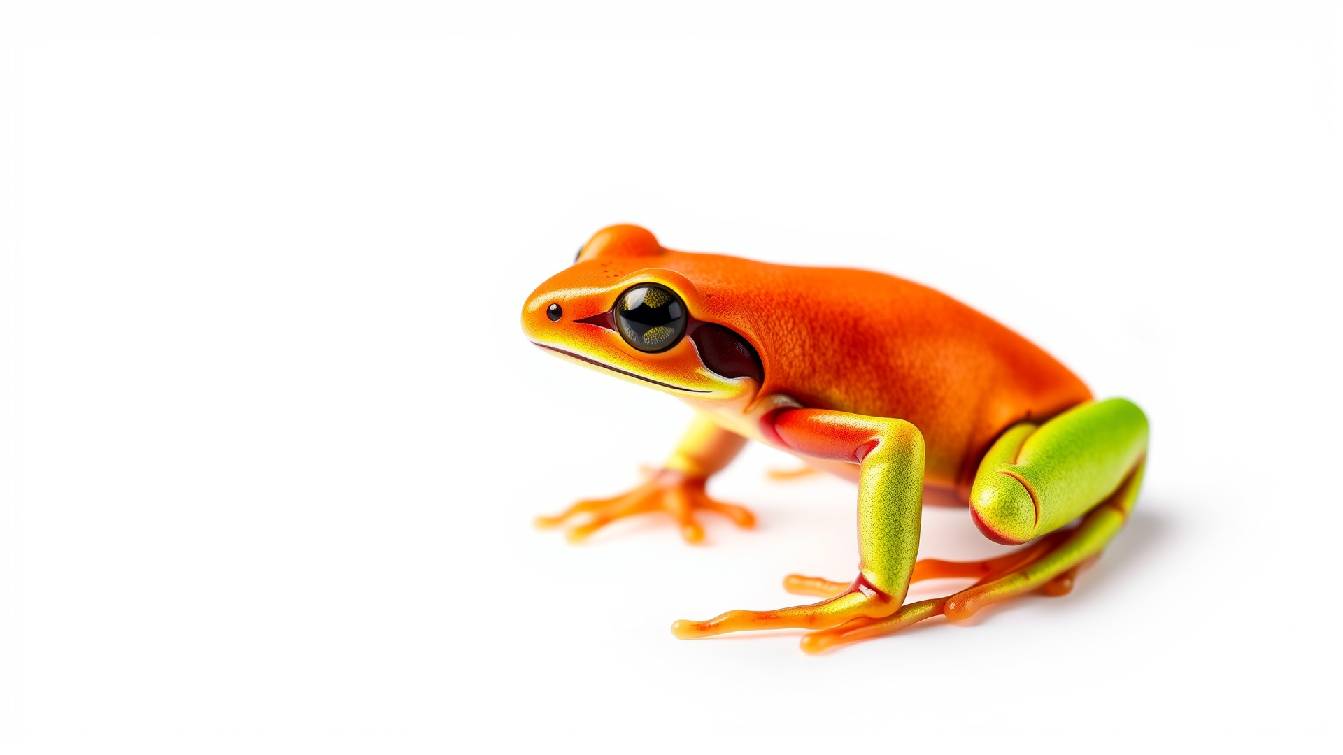 Vibrant Poison Dart Frog Neon Hue model pack Low-poly 3D model_4
