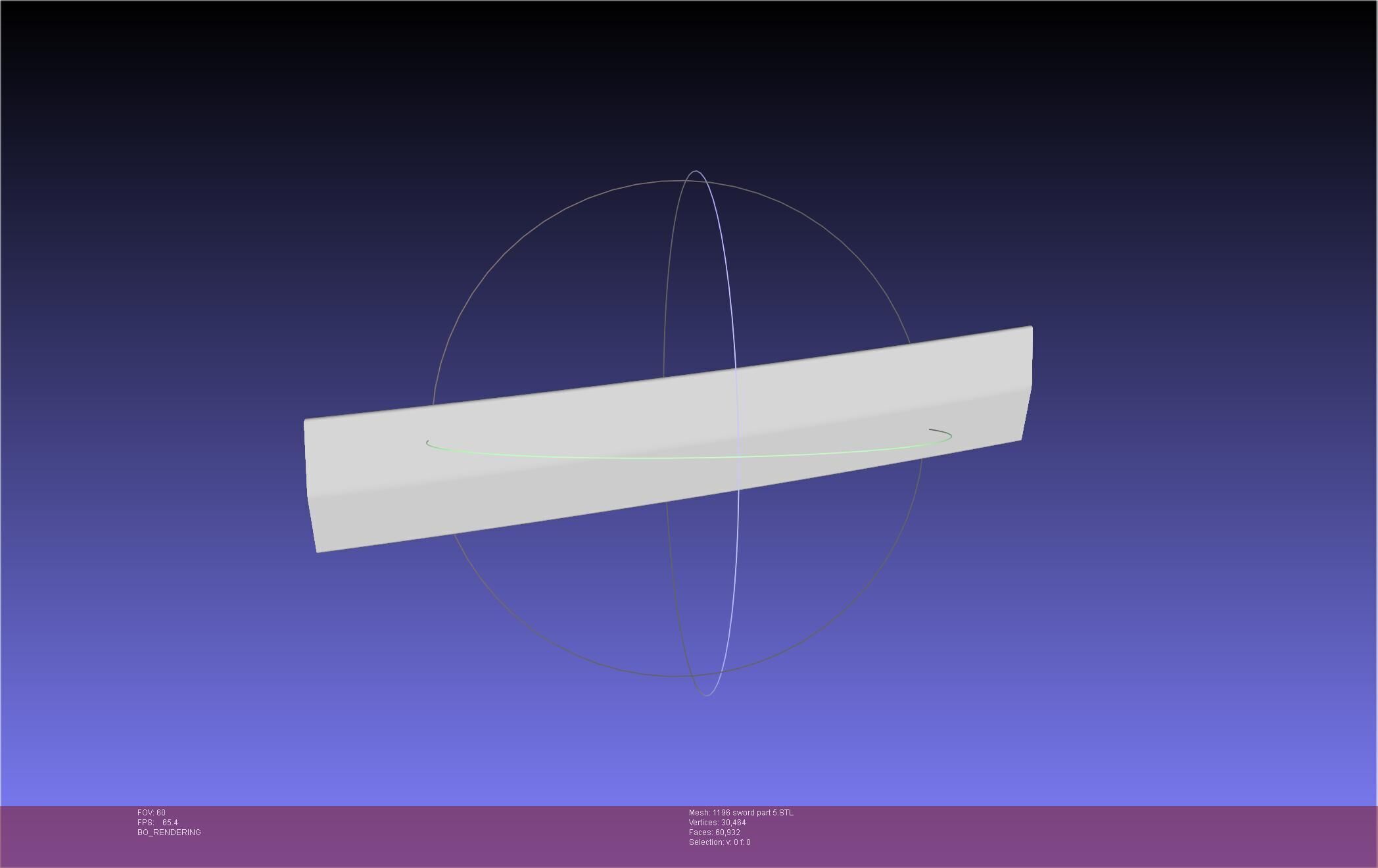 Cells At Work Code Black U-1196 Sword 3D print model_79