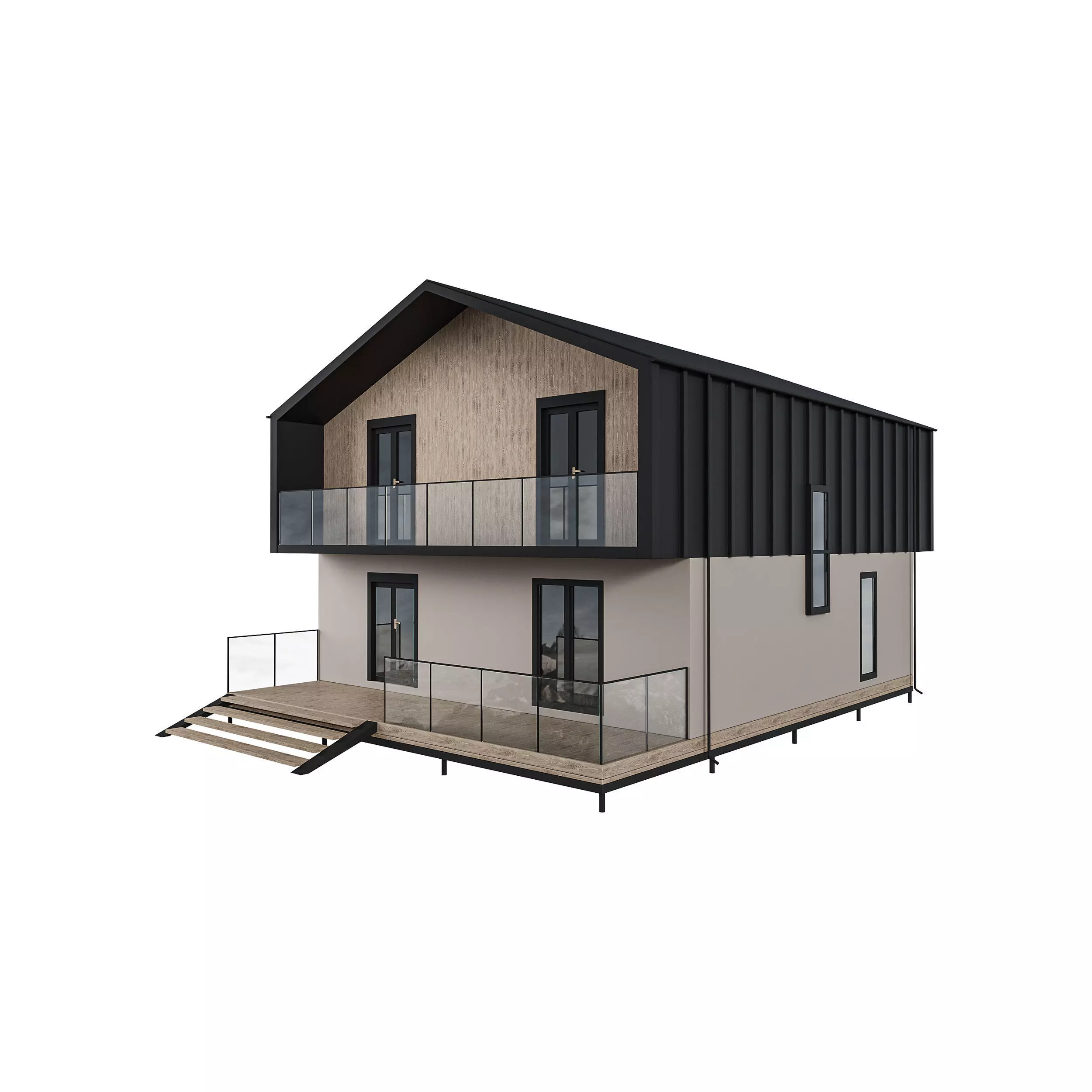 Home Design 7 For Exterior 3D model_0