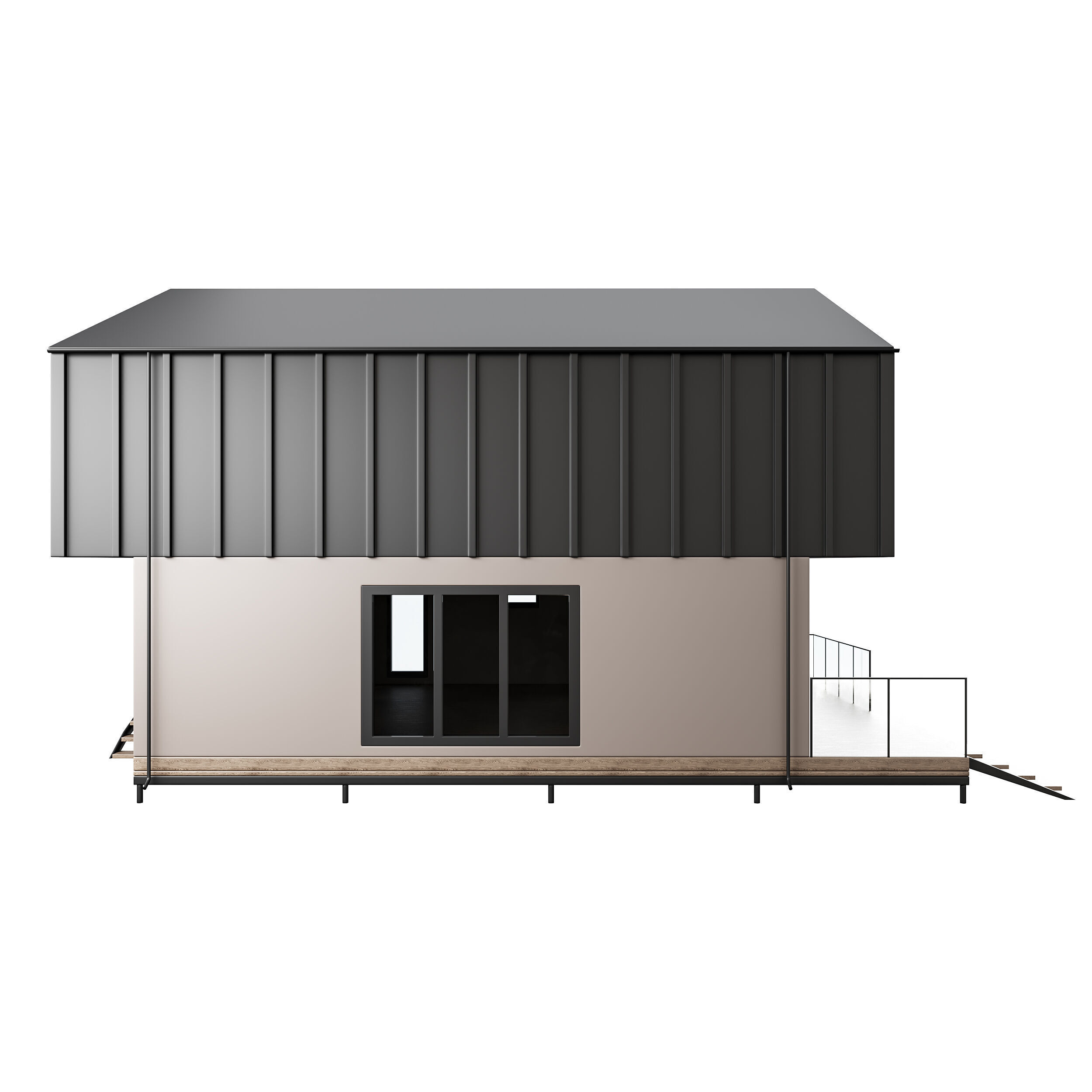 Home Design 7 For Exterior 3D model_8