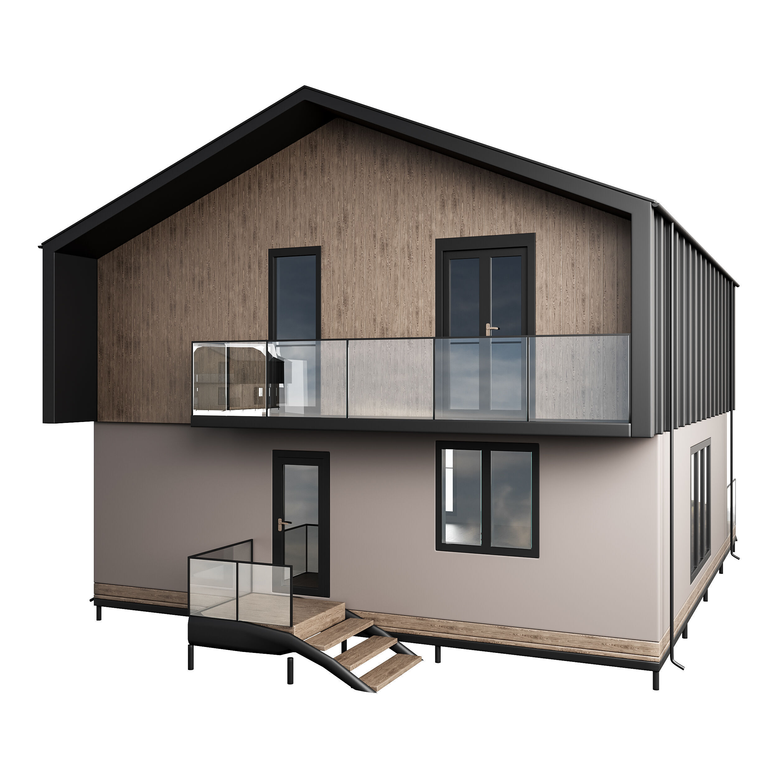 Home Design 7 For Exterior 3D model_3