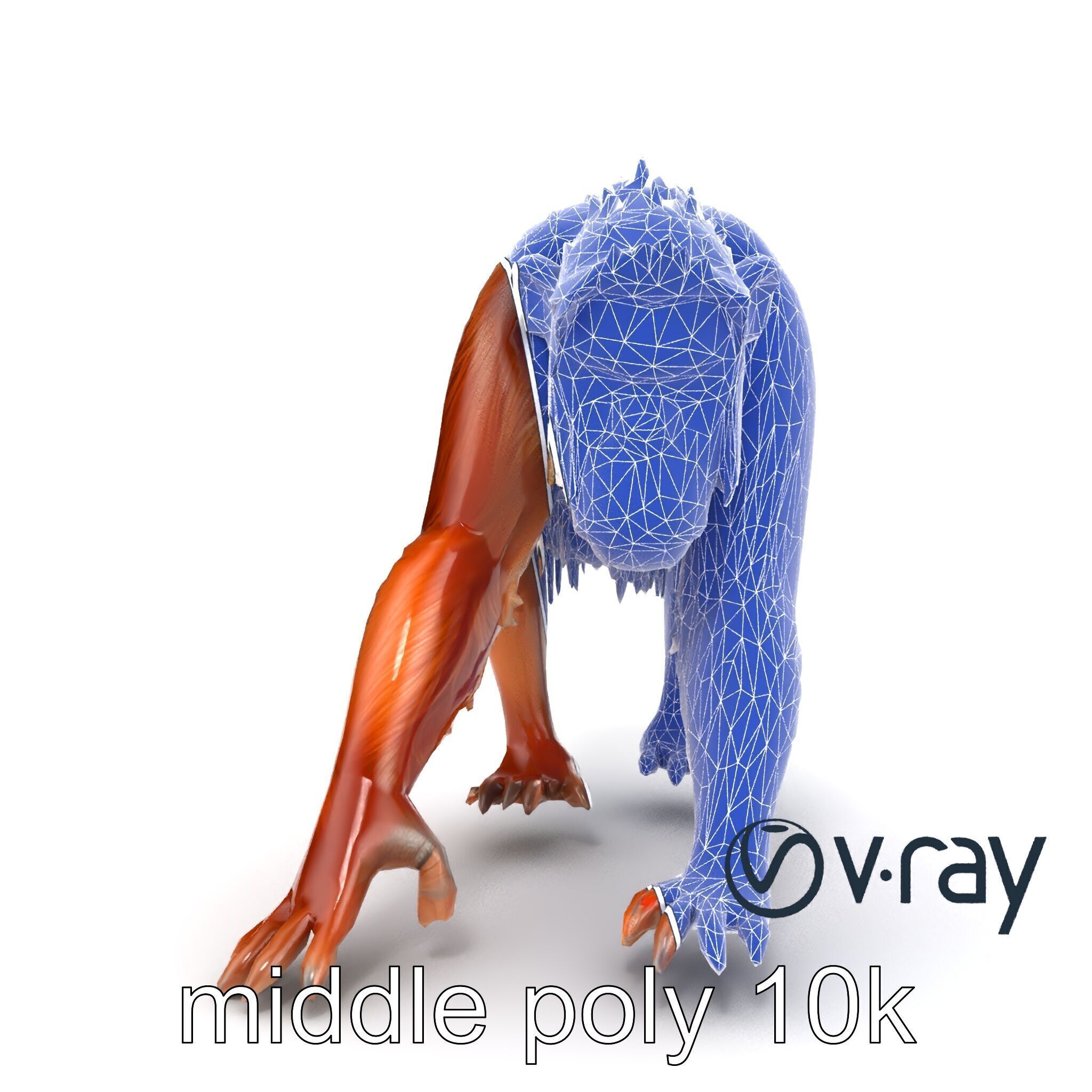 Orangutan Explorer Wilderness 3D Model Pack Low-poly 3D model_22