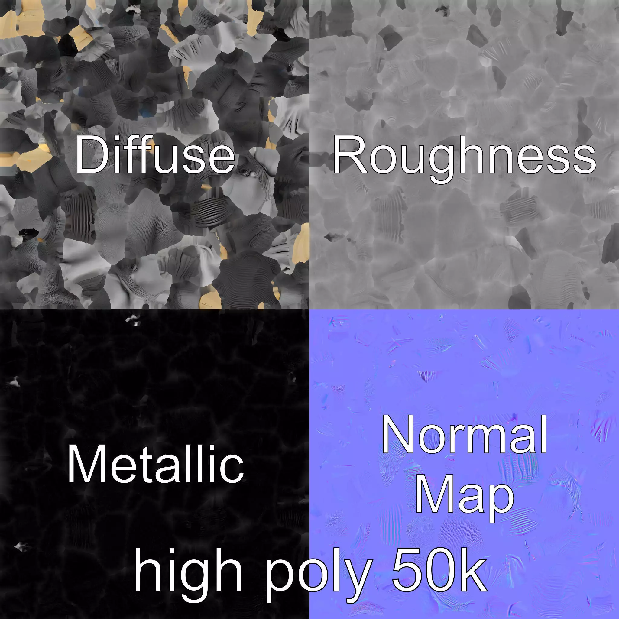 Majestic African Elephant 3D model pack Low-poly 3D model_0