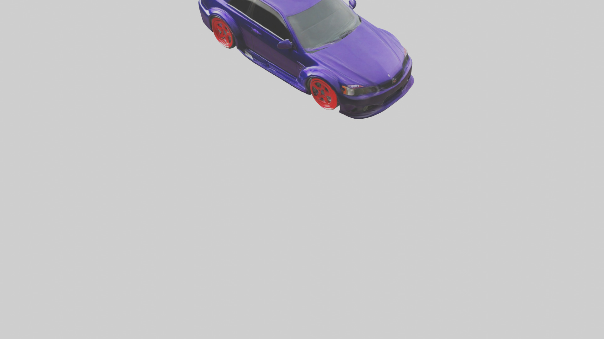 Modified Street Racing Sedan model 3D model_5