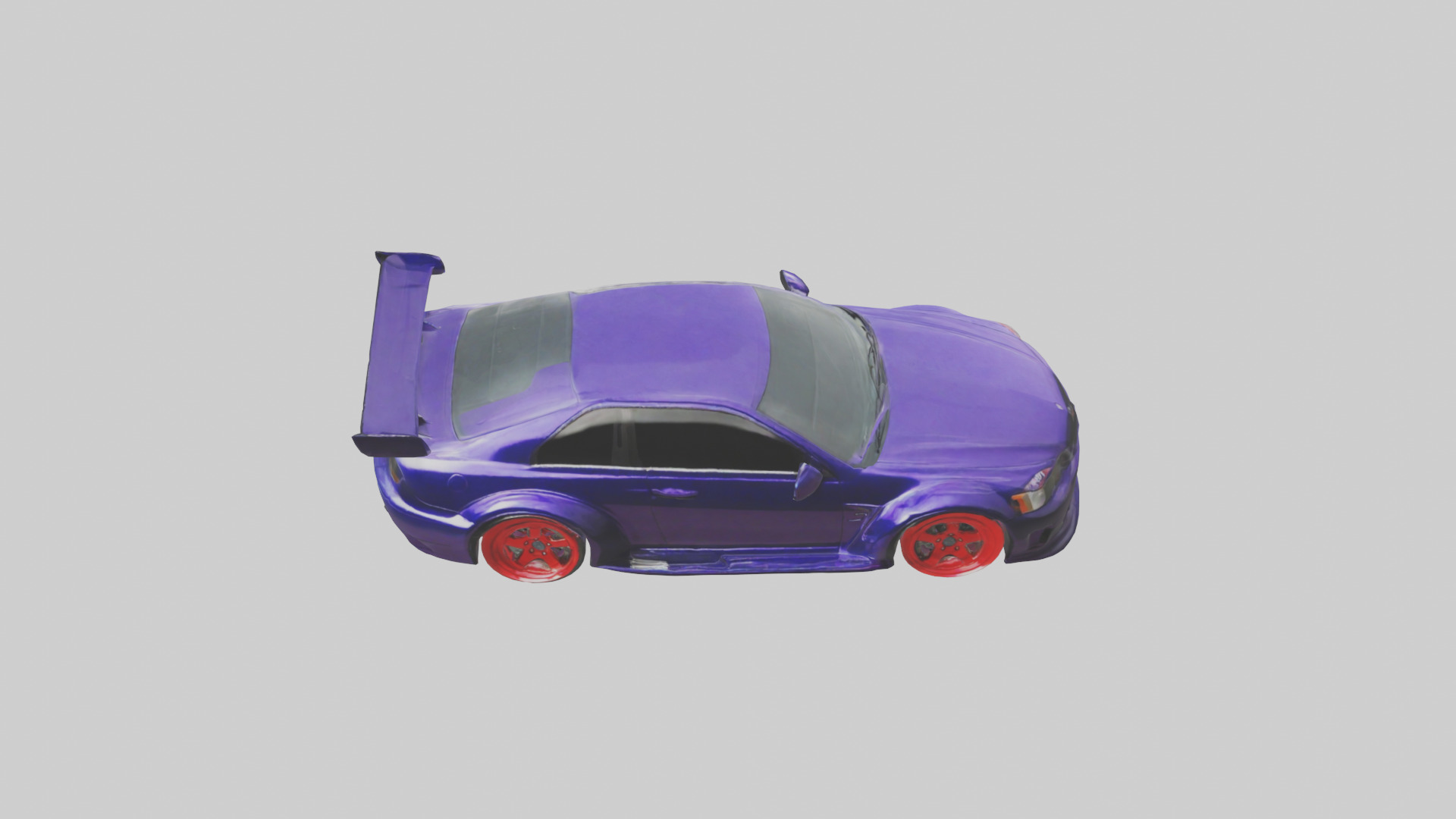 Modified Street Racing Sedan model 3D model_16