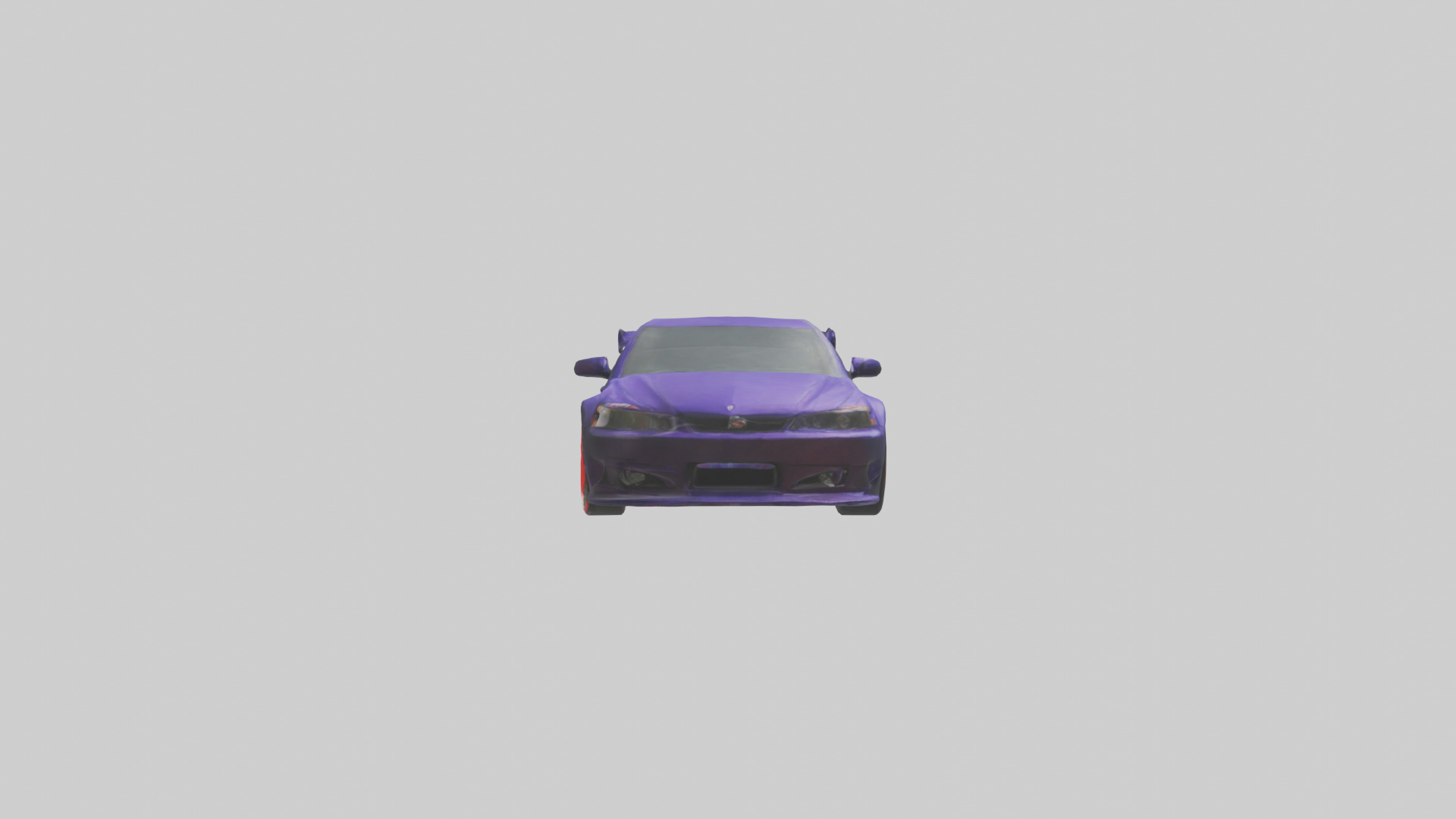 Modified Street Racing Sedan model 3D model_12