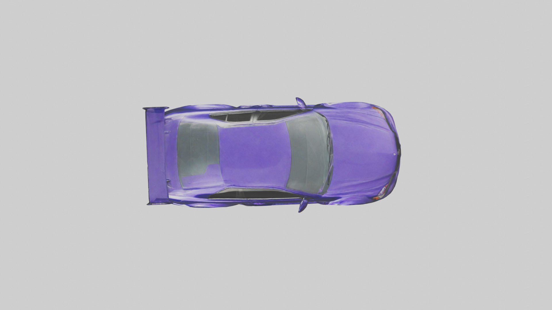 Modified Street Racing Sedan model 3D model_14