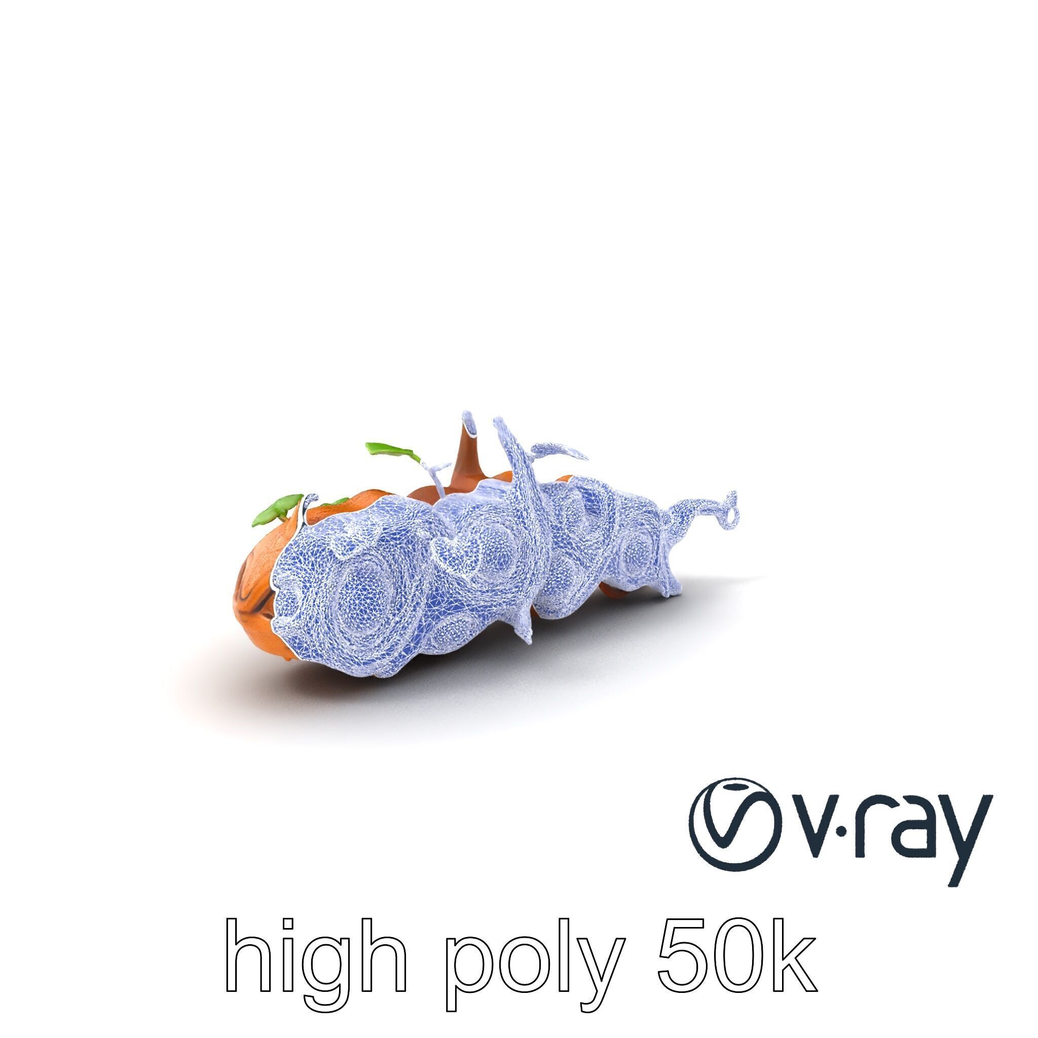 Magic Bean Stalk Wooden Fantasy Structure model pack Low-poly 3D model_32