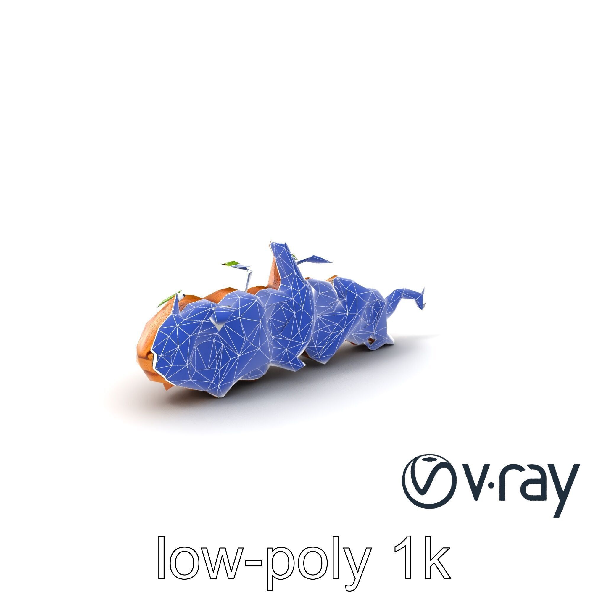 Magic Bean Stalk Wooden Fantasy Structure model pack Low-poly 3D model_10