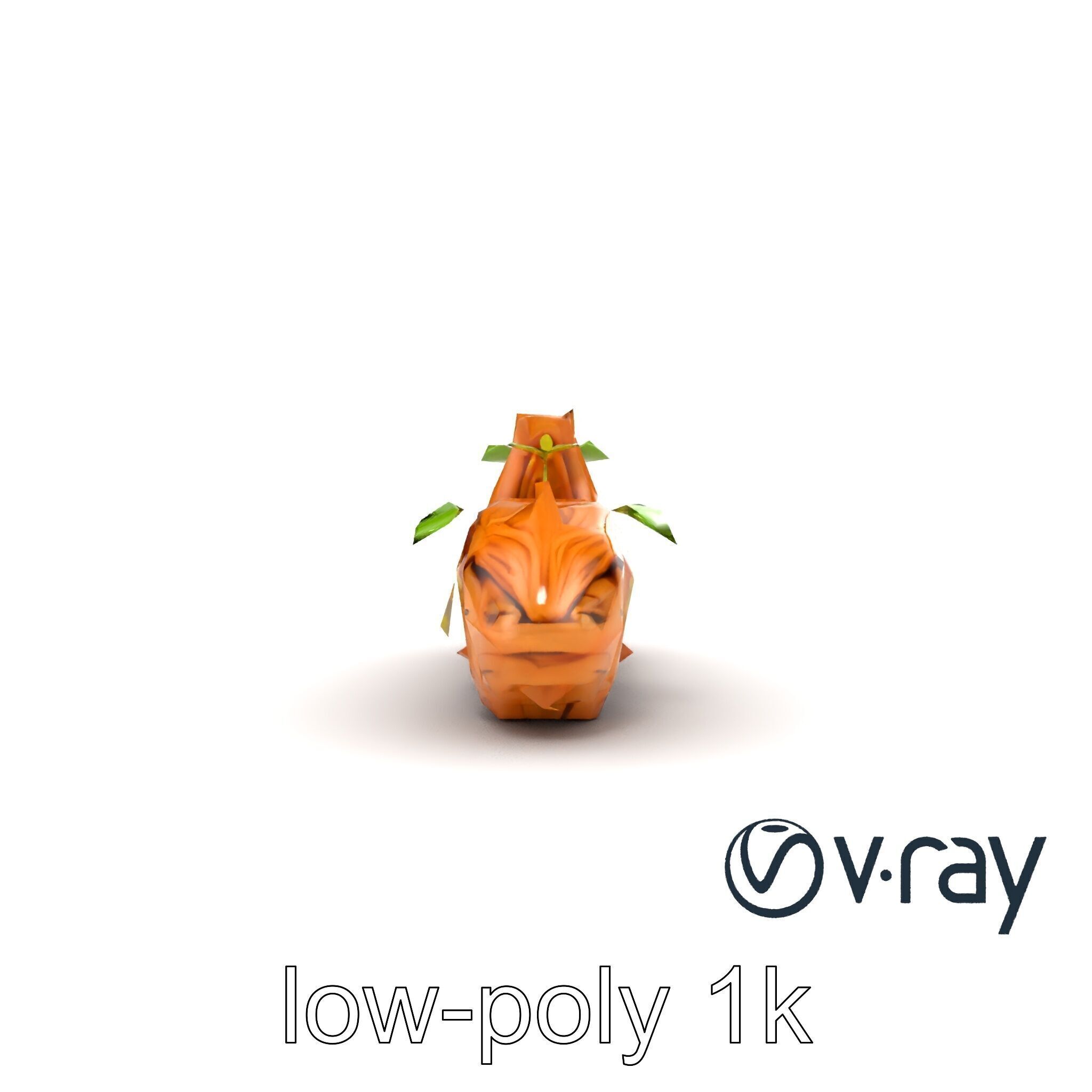 Magic Bean Stalk Wooden Fantasy Structure model pack Low-poly 3D model_30