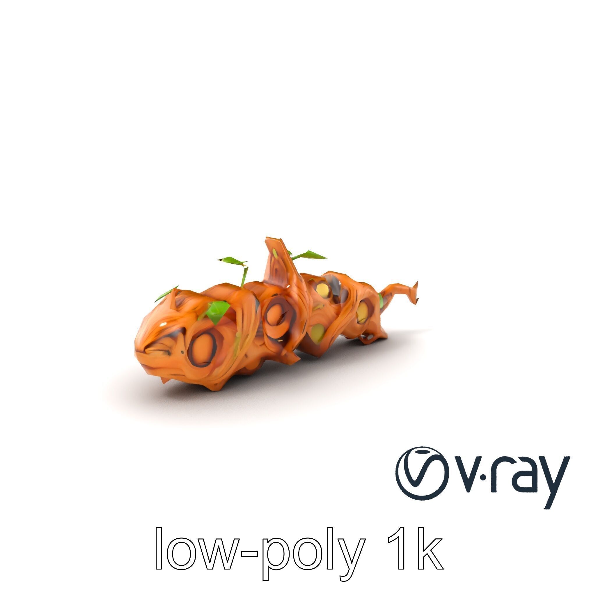 Magic Bean Stalk Wooden Fantasy Structure model pack Low-poly 3D model_2