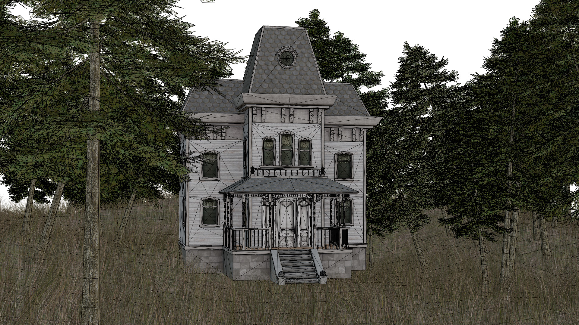 The Forgotten Manor 3D model_1