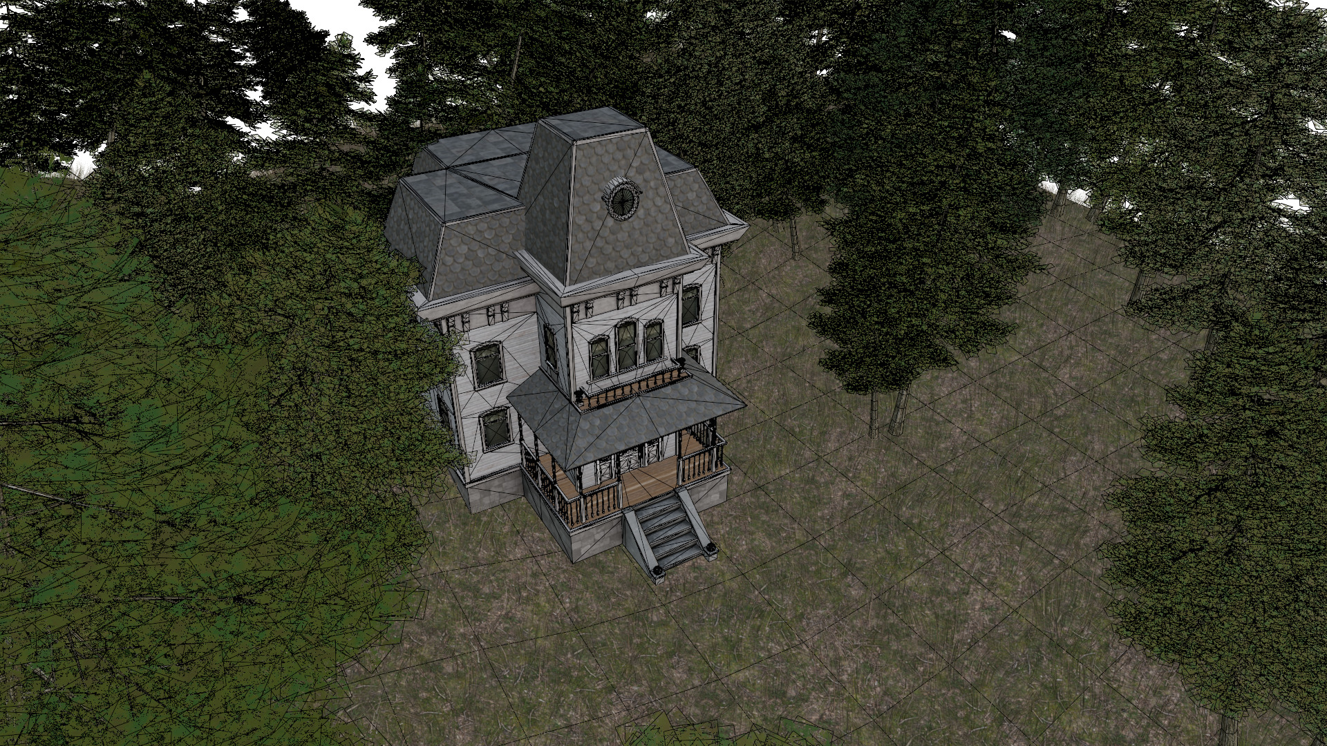 The Forgotten Manor 3D model_3