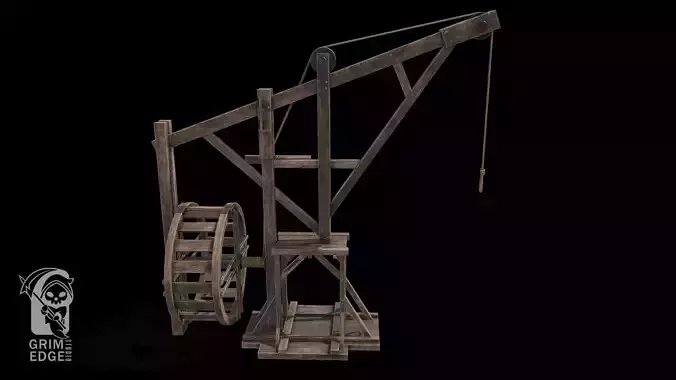 Wooden Crane