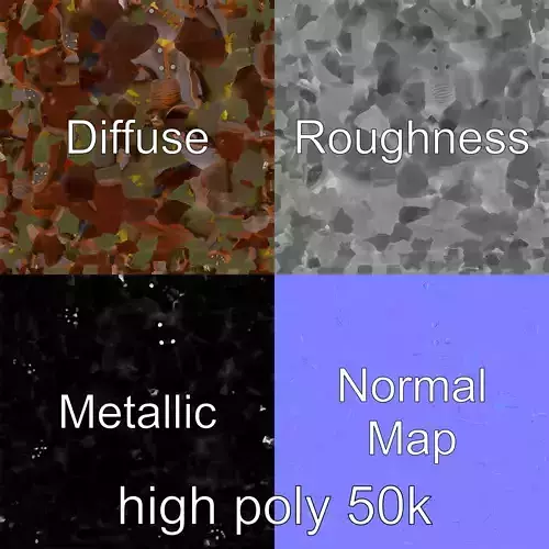 Swamp Guard Helmet Rustic Iron model pack