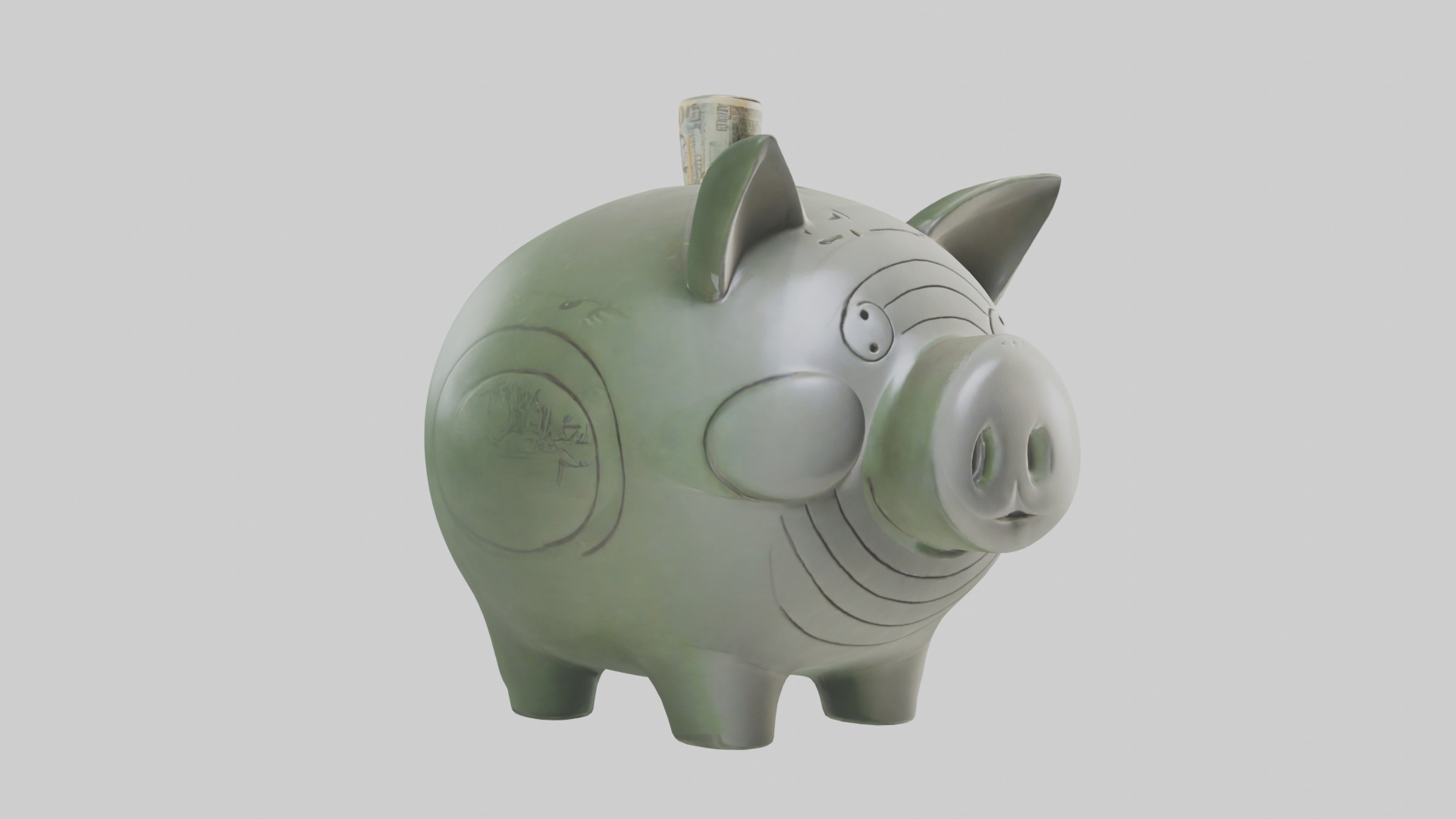 Money Box model 3D model_11