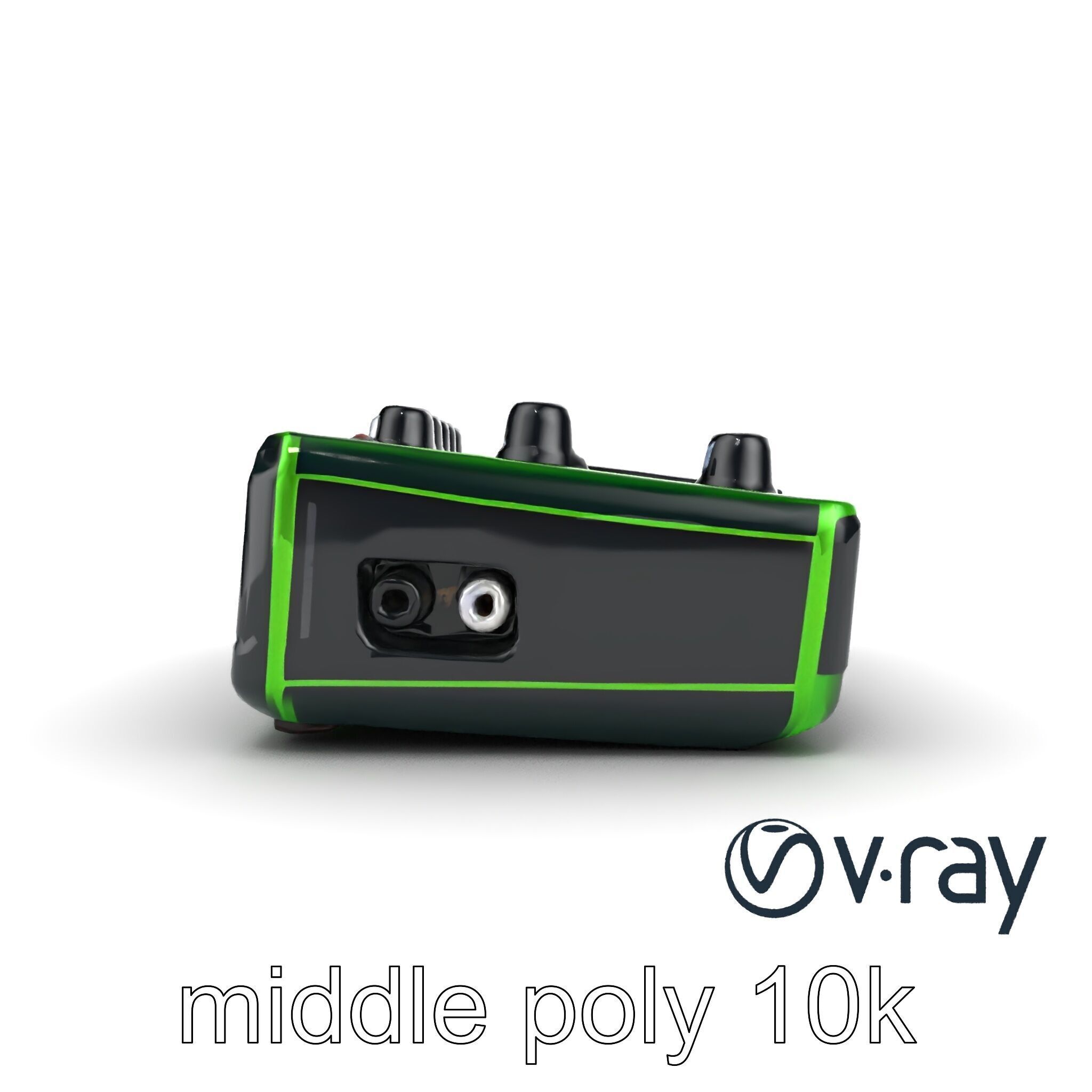 Pocket Synth Analog Modelling Translucent model pack Low-poly 3D model_17