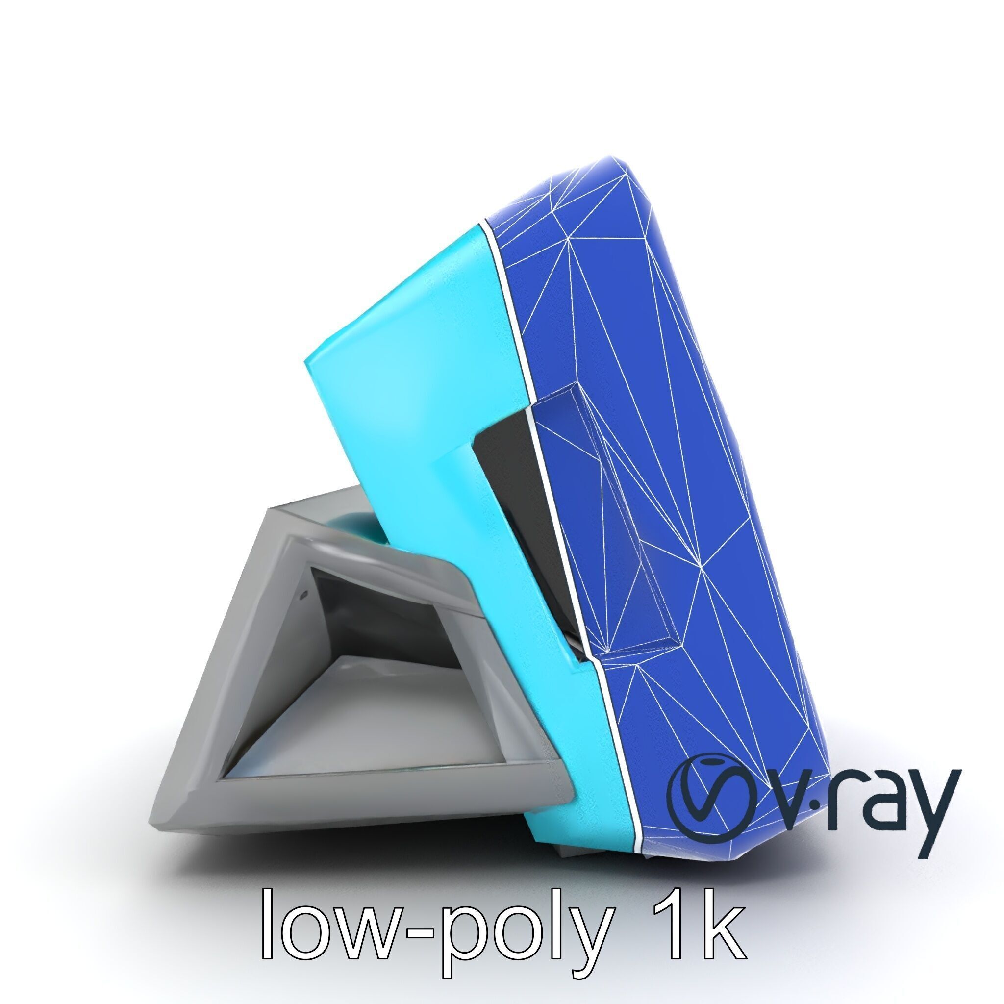 BassWave Foldable Monitors model pack Low-poly 3D model_20