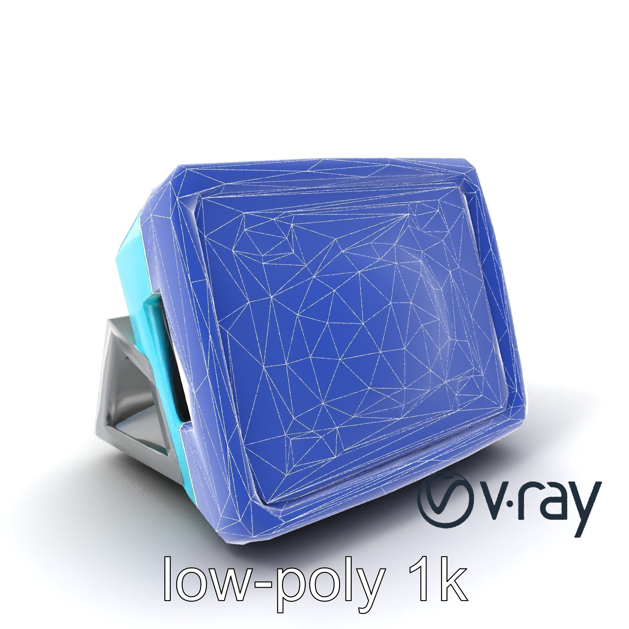 BassWave Foldable Monitors model pack Low-poly 3D model_7