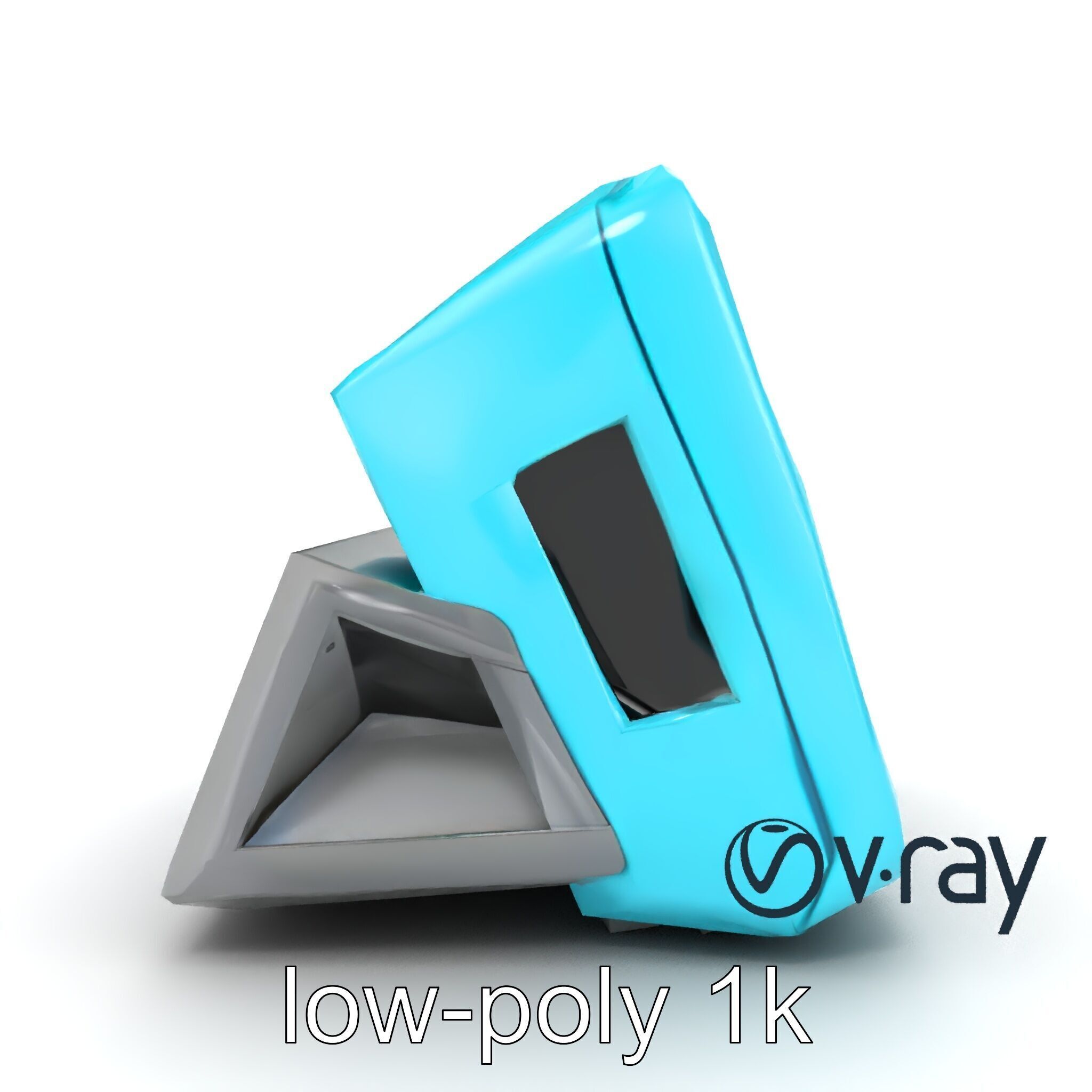 BassWave Foldable Monitors model pack Low-poly 3D model_12