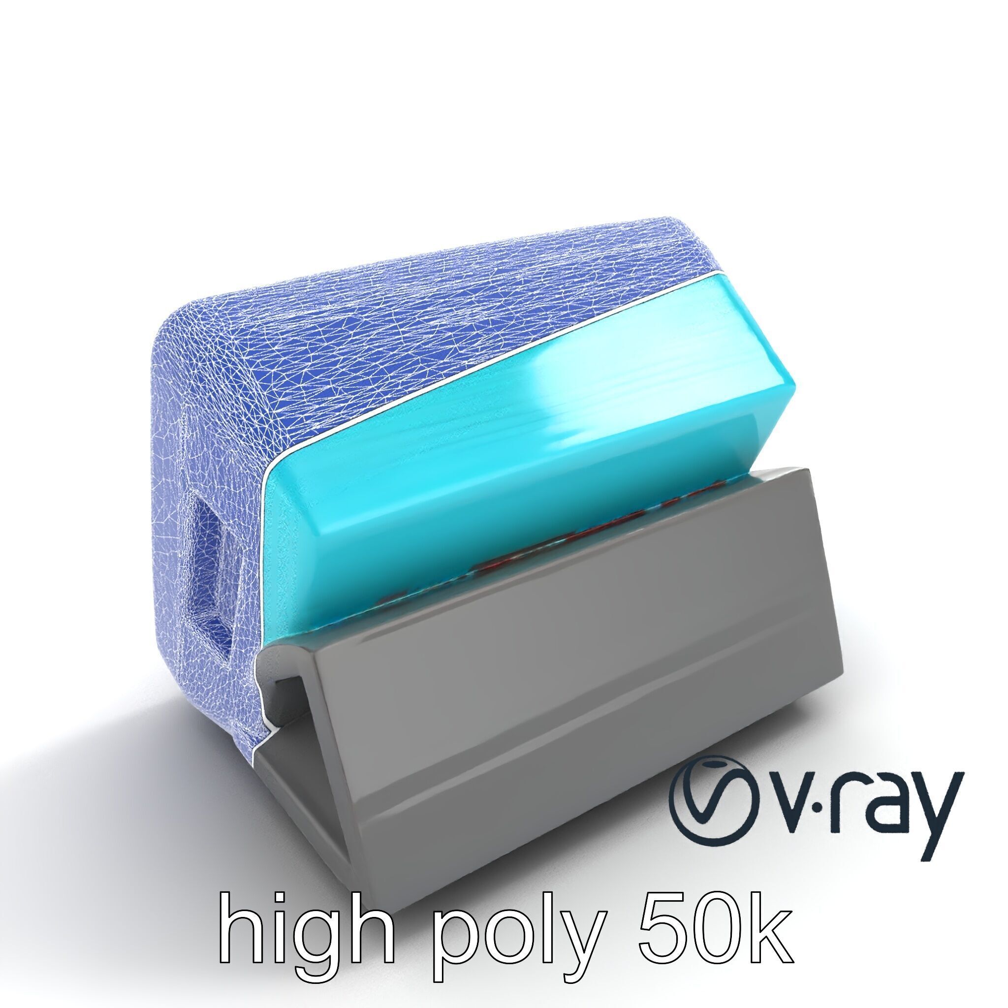 BassWave Foldable Monitors model pack Low-poly 3D model_16