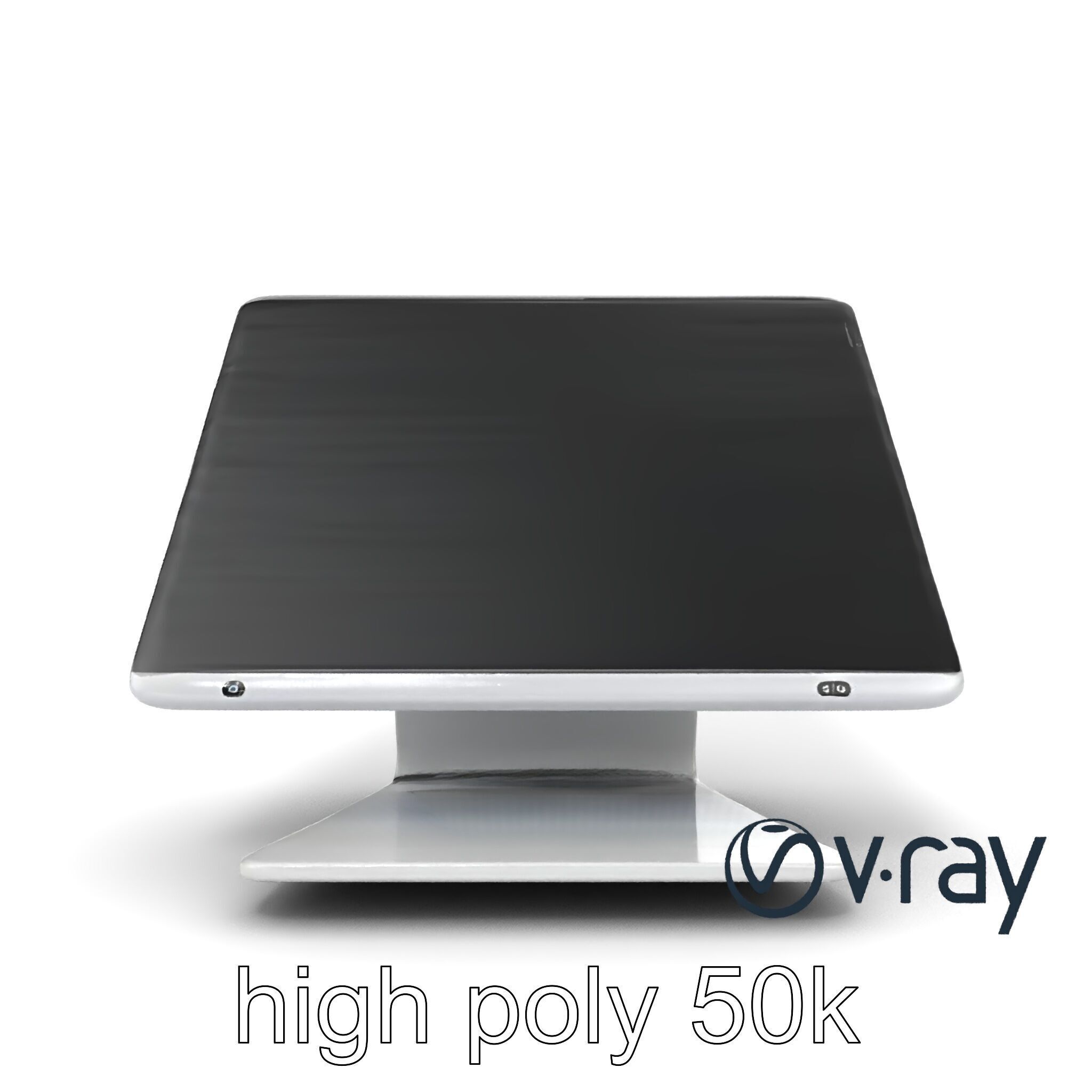 Articulating Tablet Stand with Wireless Charger model pack Low-poly 3D model_14